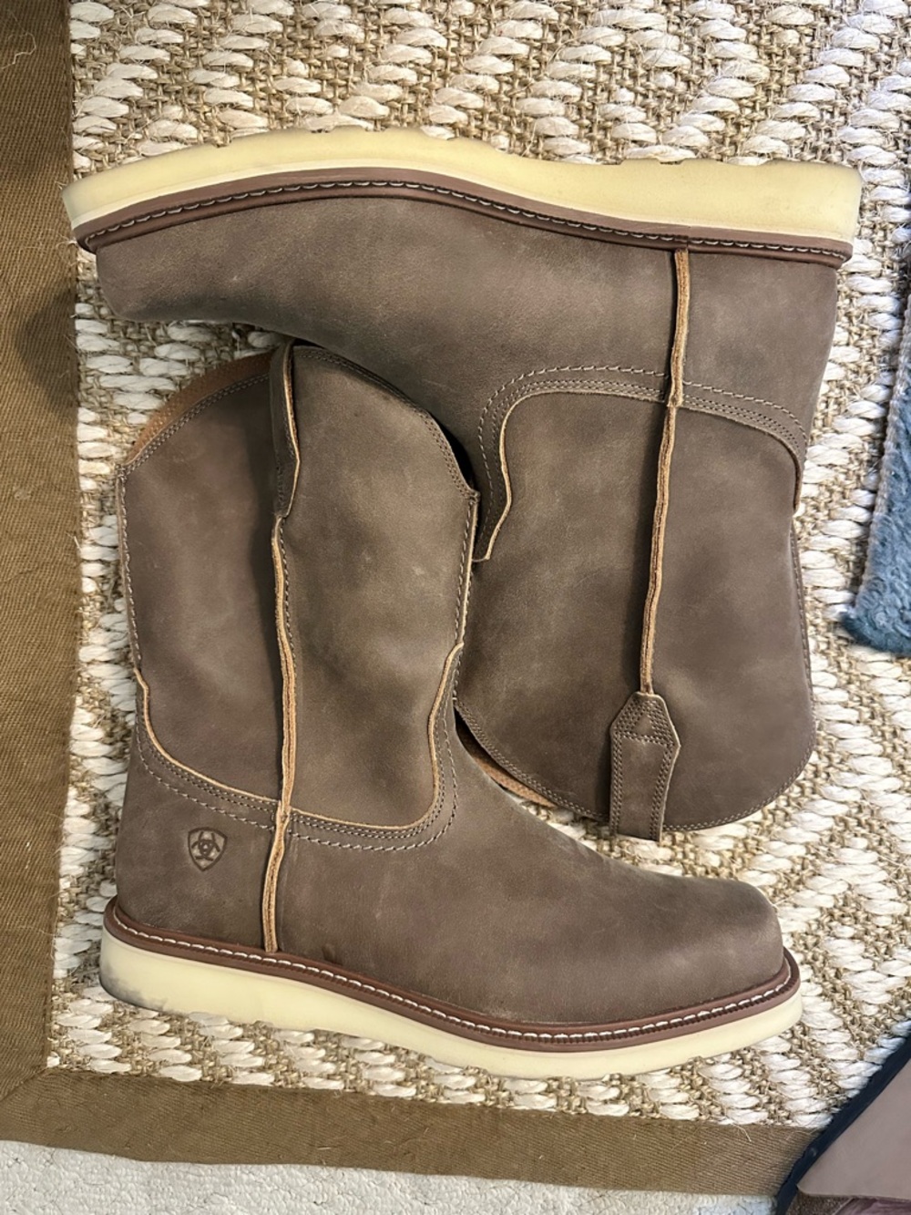 Ariat Men's Rambler Recon boot- 12D Pull-On Work Boots